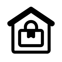 Home delivery icon vector graphic element symbol illustration on a Transparent Background