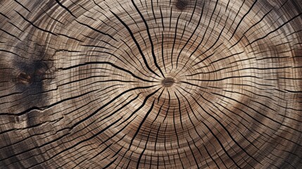 Delve into the organic warmth of a wooden cut texture. Ai Generated