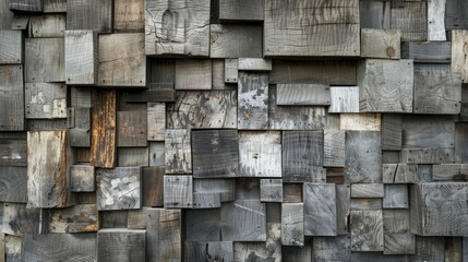 Brown-washed old wood background exudes rustic charm, Ai Generated.