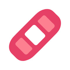Bandage icon vector graphic element symbol illustration on a Transparent Background