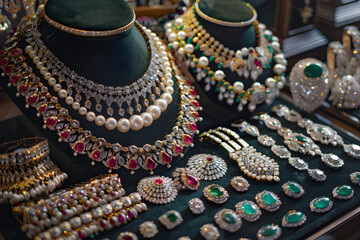 Luxurious Collection of Jeweled Masterpieces: From Chokers and Pendant Necklaces to Rings and Bracelets