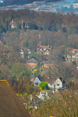 Exploring the suburbs of London near Kenley