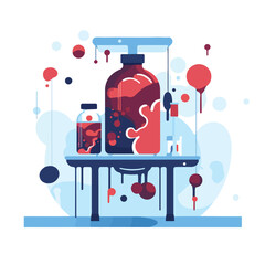 Blood design. Health care icon. Colorful illustrati