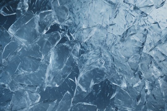 Ice Texture, Frozen Ice Texture Background, cracks on ice surface, Blue Ice Texture, Ice Background, scratched ice texture, ice cube texture background, AI Generative