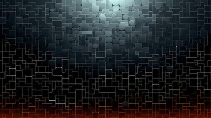 Abstract polygonal light background