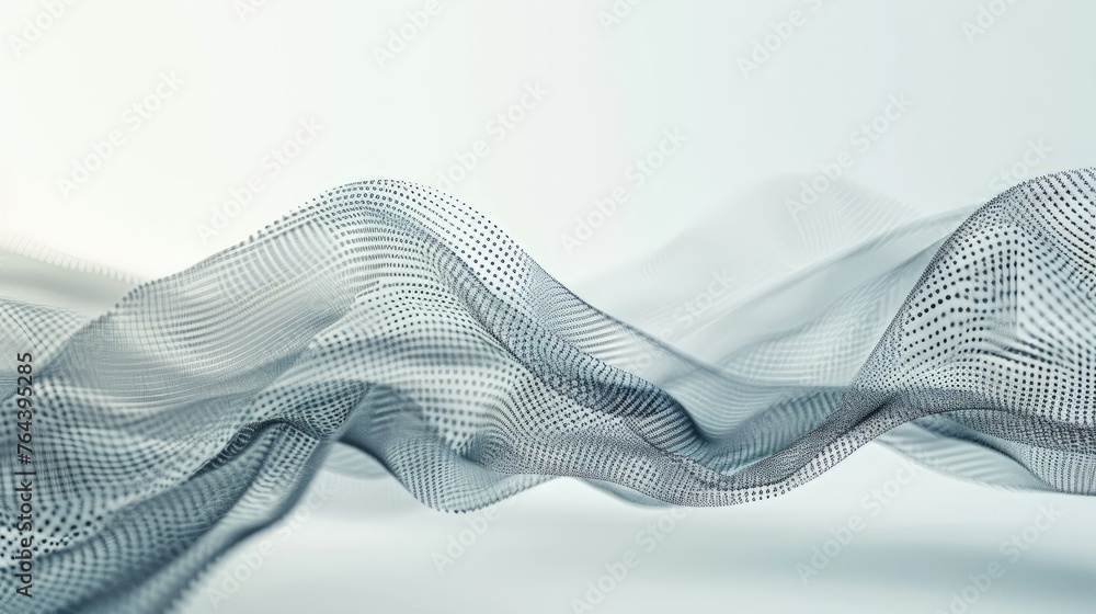 Poster abstract grey wave background poster with dynamic. technology network