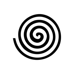 Roll icon in trendy style flat vector simple illustration on white background..eps