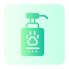 pet shampoo gradient icon
