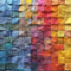 Agricultural Reports Vibrant Quilt