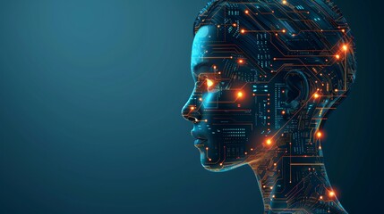 AI evolving its circuits weaving more complex patterns strength growing with each computation