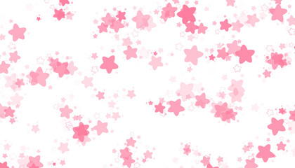 Pink starry transparent background , png