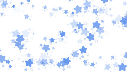 blue star transparency background png - obrazy, fototapety, plakaty