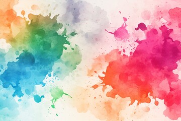 Rainbow Watercolor Background, Rainbow Watercolor Texture, Colorful Watercolor Background, Rainbow Texture Background, Watercolor Texture, AI Generative