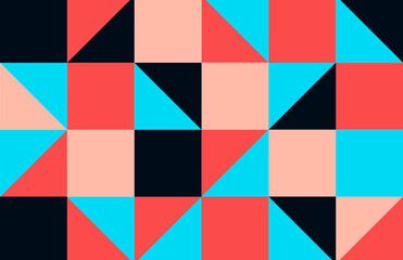 Abstract geometric colorful background. Vector illustration