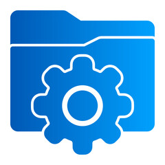 This is the Configuration icon from the Tools and Construction icon collection with an solid gradient style