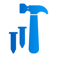 This is the Work Tool icon from the Tools and Construction icon collection with an solid gradient style