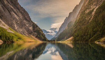 lake in the mountains