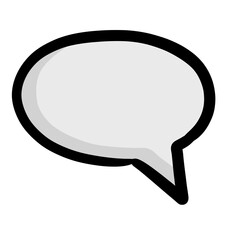 bubble textbox icon cartoon. manga textbox. white textbox.
