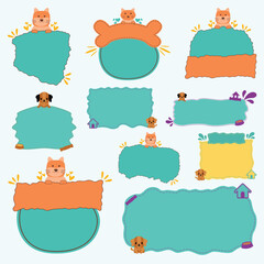 Modern Shape for Pet Shop Promotion.eps