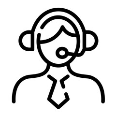 broadcasting Line Icon