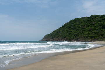 beach and sea