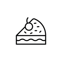 cake icon vector