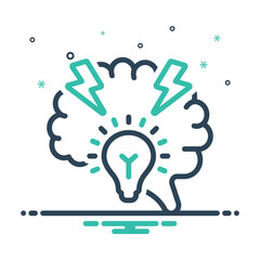 Mix icon for brainstorming