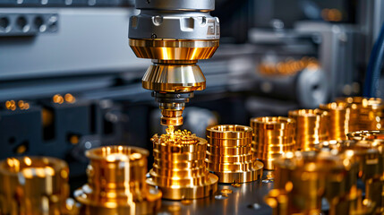 Precision in Motion, High-Tech Machinery at Work in Modern Manufacturing