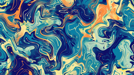 Abstract pattern design for scarf