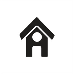 home vector icon line new template