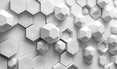 Abstract hexagon background for graphics use. Created with Ai