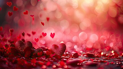 valentines day background banner abstract panorama background with red hearts concept love --ar 16:9 --style raw --stylize 300 Job ID: cb7d2f43-6ddb-49b0-a8ef-a12ad6843d91