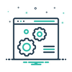 Mix icon for option panel