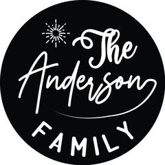 The anderson family