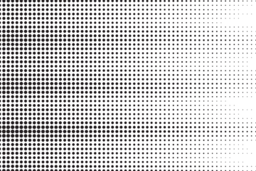 Fotobehang abstract gradient halftone dots background Pop art template texture Vector illustration © V_Arts