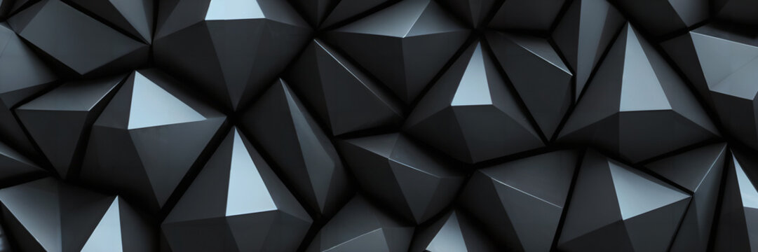 abstract geometric futuristic background © lumerb