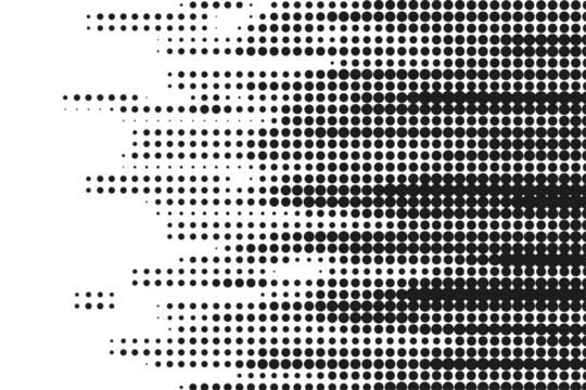 abstract gradient halftone dots background Pop art template texture Vector illustration