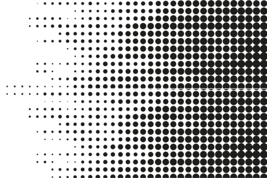 abstract gradient halftone dots background Pop art template texture Vector illustration