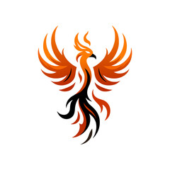 Phoenix logo: Signifies rebirth, resilience, and transformation, embodying strength and renewal in its fiery depiction.