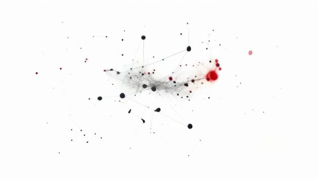 A set of interconnected dots forming a constellation signifying the evolution and growth of a business through strategic partnerships collaborations and mergers bridging the