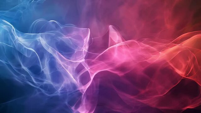 Abstract colorful smoke background. Fantasy fractal texture. Digital art.