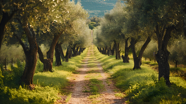 vintage film-inspired aesthetic to capture portraits within olive groves, evoking a timeless and rustic charm