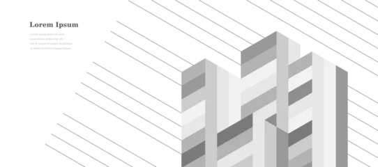 Stof per meter 幾何学 抽象 建築 テクノロジー ビジネス 背景 © Naoki Kim