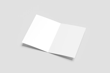 A4 bifold brochure blank
