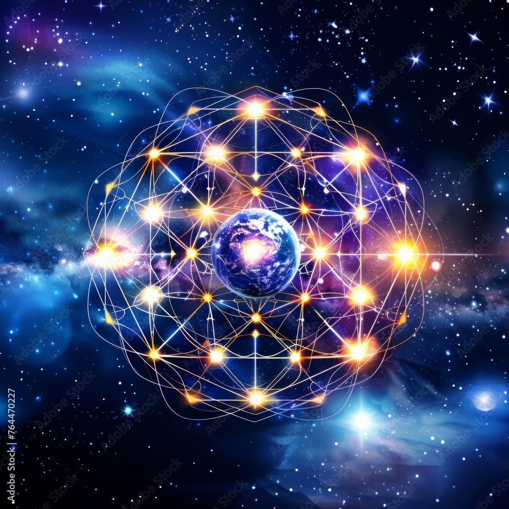 Poster abstract digital technology background. digital global map network electronic future communication b