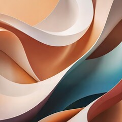 A seamless design of intertwined orange and blue swirls creating a captivating abstract pattern Perfect for backgrounds