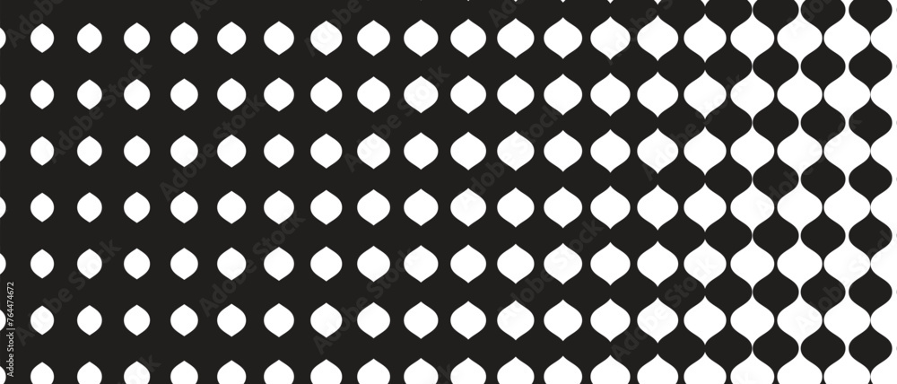 Poster abstract geometric line pattern art vector illustration.