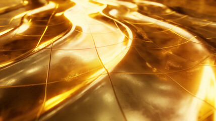 黄金の創造アート