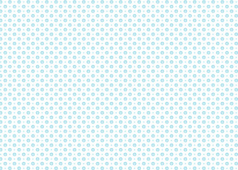 手書きの円のパターン、シンプルな円形模様の背景素材、シームレスパターン	