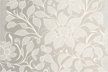 White Flower Background
